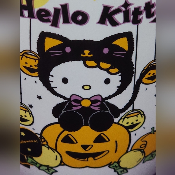 Hello Kitty Black Cat Mug with Moon and Pumpkin - Picture 4 of 5
